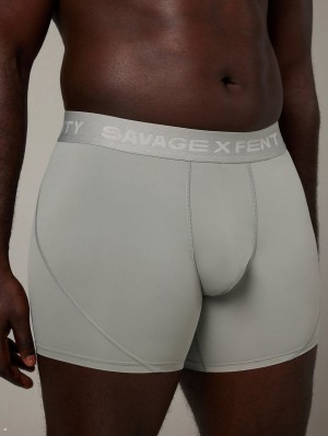 Savage X Fenty Shadow Fit Boxer Tmavo Siva | LEHS24357