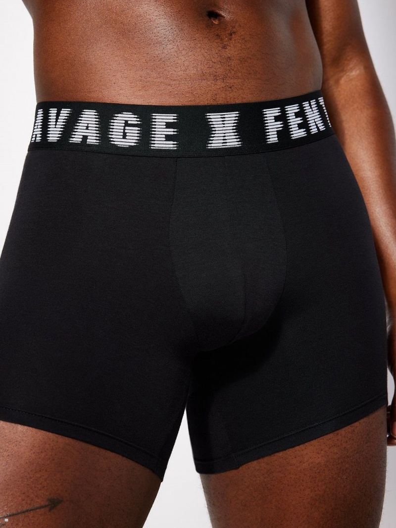 Savage X Fenty Boxer Čierne | JKHB19634